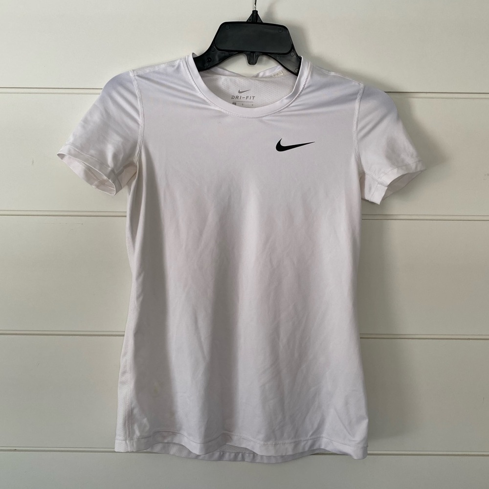 Nike Youth Large White T Shirt